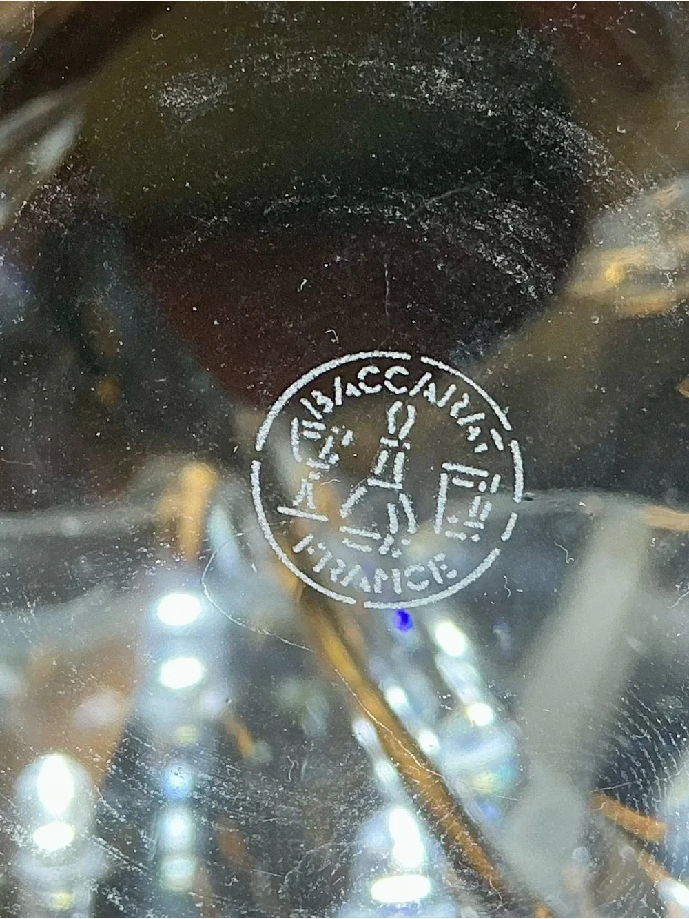 Baccarat  Serpentin Crystal Vase